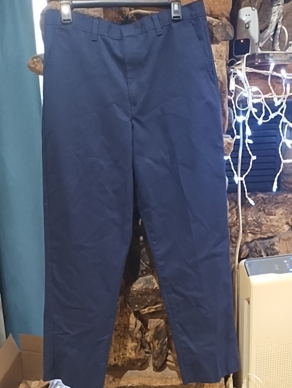 George Men's Navy Chinos